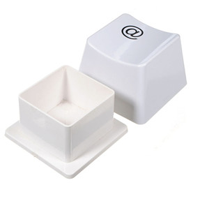 White Keyboard Container
