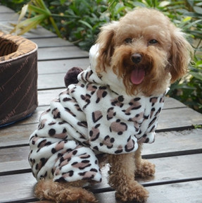 Puppy snowsuit dog cloth