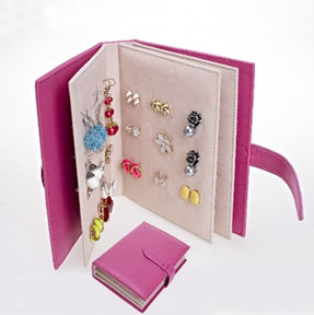 Earrings Ear Stud Ring Book Storage