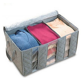 Foldable Bamboo Charcoal Fibre Home Closet Storage